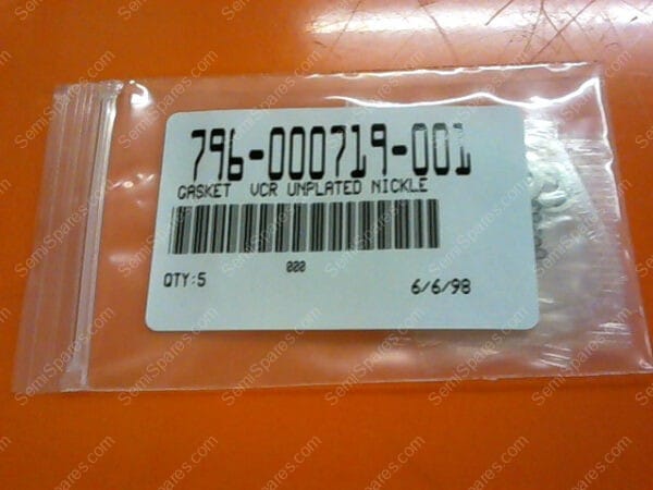 796-000719-001 | GASKET VCR UNPLATED NICKLE - Image 4