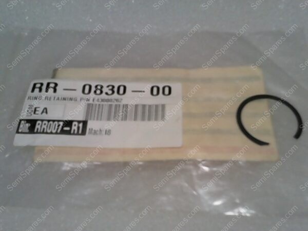 RR-0830-00 | O RING RETAINING PN E43000262 - Image 2