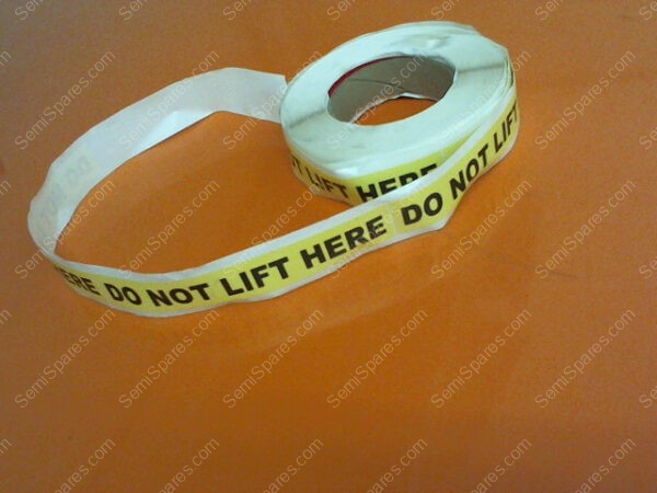 093-000023-051 | LABEL, DO NOT LIFT HERE - Image 5