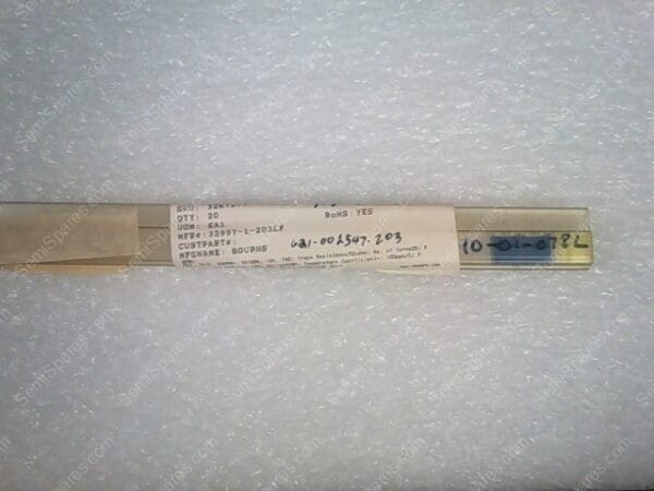 3299Y-1-203LF | TRIMMER 20K OHM 0.5W PC PIN TOP - Image 2