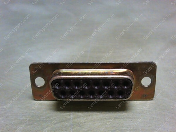 DAMA-15S | CONN D-SUB RCPT 15POS PNL MNT, FEMALE SOCKETS CONNECTOR - Image 3
