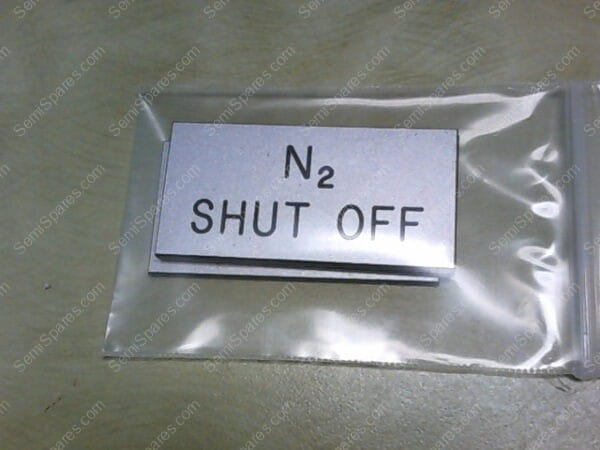 13-8085-140-62 | ONTRAK SYSTEMS " N2 SHUT OFF " LABELS - Image 2