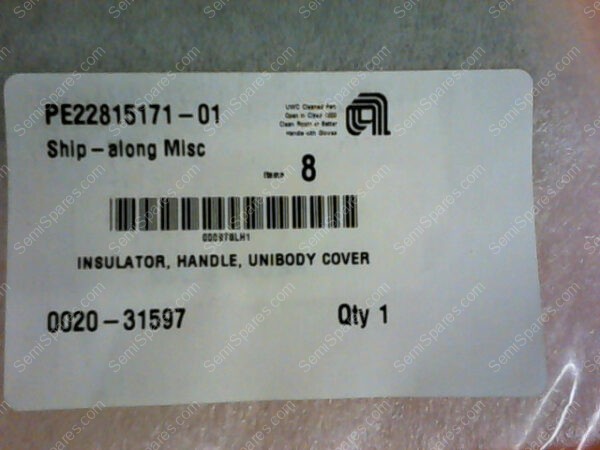 0020-31597 | INSULATOR, HANDLE, UNIBODY COVER P/N 0020-31597 - Image 3