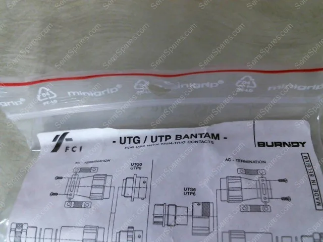 UTG10PG | BURNDY UTG/UTP BANTAM PN/UTG10PG STANDAR CIRCULAR CONNECTOR CABLE CLAMP - Image 2