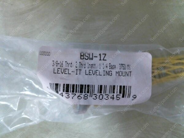 BSW-1Z | 3/8-16 THRD LNGTH, 1 1/4 BASE 3750 MX LEVEL-IT LEVELING MOUNT - Image 4