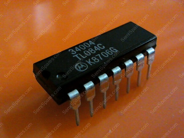 TL084C | C - CI TL084C DIP14 (PLA005) - Image 3