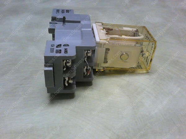 SH2B-05,RH2BU | IDEC SH2B-05 DPDT RELAY BASE WITH RH2BU RELAY, 12VDC, MIDGET, 160 OHMS - Image 5