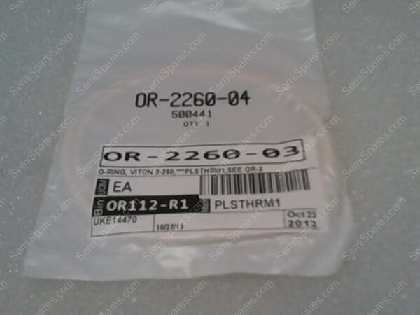 OR-2260-04 | O-RING, VITON, 2-260,***PLSTHRM1, SEE OR-2 - Image 2