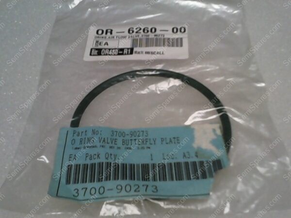 OR-6260-00 | O-RING, AIR FLOW VALVE, 3700-90273