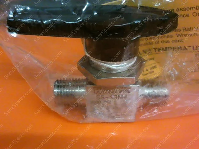 SS-43M4 | WHITEY SWAGELOK STAINLESS STEEL 40 SERIES BALL VALVE, SS-43M4 - Image 5