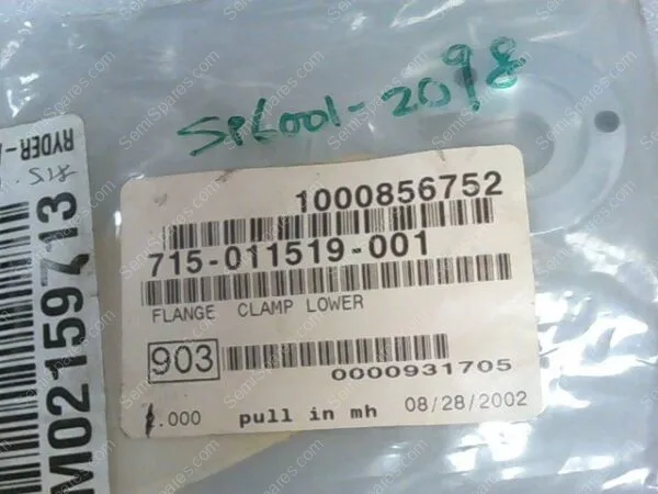 715-011519-001 | FLANGE CLAMP LOWER - Image 4