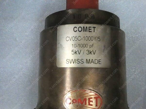 CV05C-1000Y/5 | CV05C-1000Y/5 COMET VACUUM VARIABLE CAPACITOR, 10-1000 PF, 5KV/3KV - Image 4