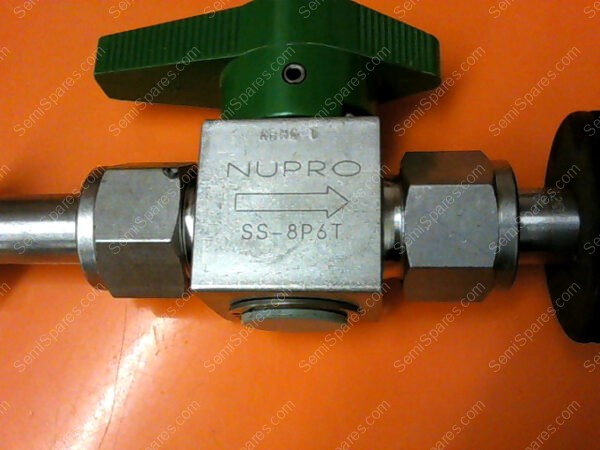 SS-8P6T | NUPRO 1/2" TUBE OD PLUG VALVE SS-8P6T - Image 6