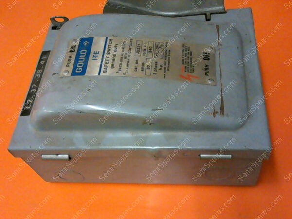 JU321 | SIEMENS I-T-E SAFETY SWITCH CAT. NO. JU321 AMPS/30 VOLTS A.C/240 - Image 6