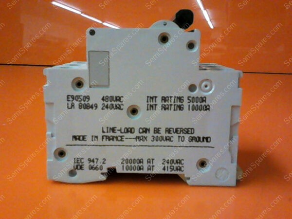 MG17471 | C60N SUPPLEMENTARY PROTECTOR VOLTS POLES AMPERES TRIP CURVE - Image 5
