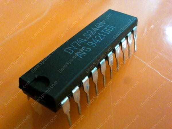 74LS244N | IC LS SERIES, DUAL 4-BIT DRIVER, TRUE OUTPUT, PDIP20, PLASTIC, DIP-20, BUS DRIVER/TRANSCEIVER - Image 3