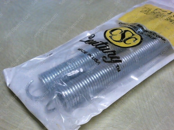 C-163 | C-163 7/16 X 3-1/2 X .050 UTILITY EXT SPRING - Image 3