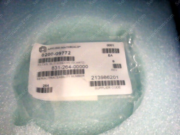 0200-09772 | APPLIED MATERIALS,FILTER,SLIT,WINDOW,QUARTZ,83126400000 - Image 5