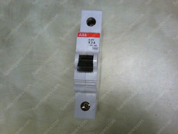 S271-K2A | ABB S271K2A 2 AMP 1 POLE 230/400 VAC CIRCUIT BREAKER S271K2A - Image 5