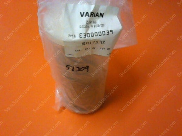 E300000039 | VARIAN MIXED FILTER P/N E300000039 - Image 6