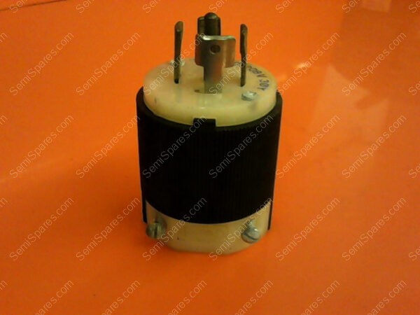 30A120 | HUBBELL 30A 120/208V TWIST LOCK TURN & PULL PLUG - Image 3