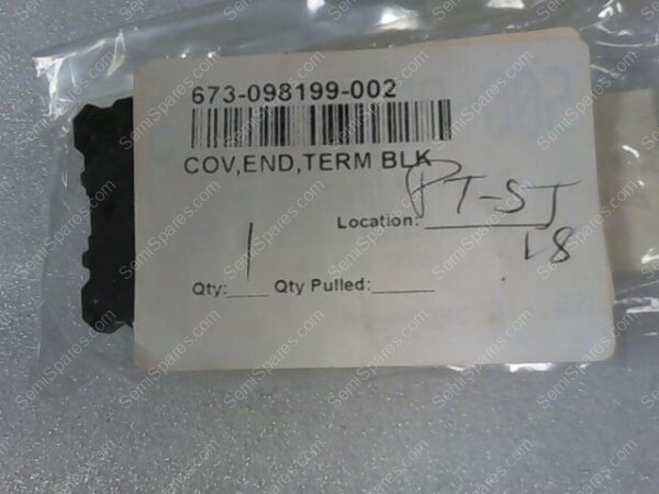 673-098199-002 | COV, END, TERM BLK - Image 4