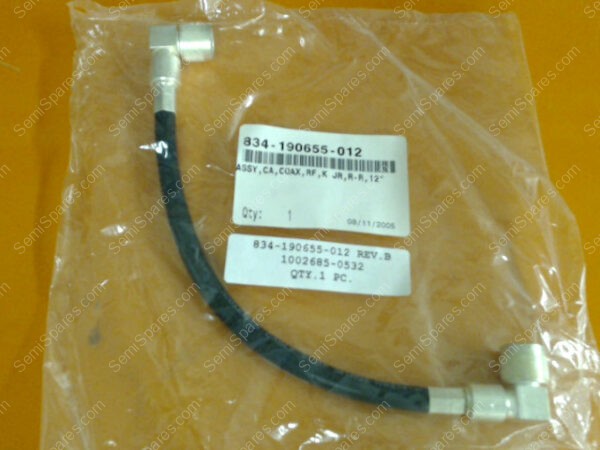 834-190655-012 | ASSY,CA,COAX,RF,K JR,R-R,12" - Image 4
