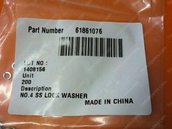 61861076 | SS LOCK WASHER 61861076 (PACKAGE OF 200) - Image 2