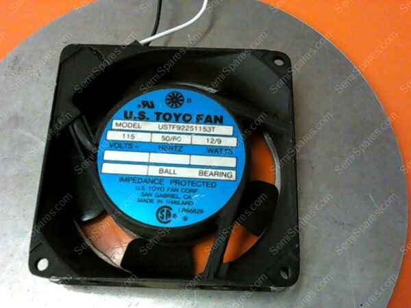 USTF92251153T | U.S. TOYO FAN MODEL USTF92251153T VOLTS/115 HERTZ-50/60 WATTS-12/9 - Image 4
