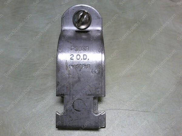 P2038 2 O.D INISTRUT | GRAINGER STEEL CHANNEL UNIVERSAL PIPE STRAP, ELECTRO GALVANIZED FINISHED - Image 4
