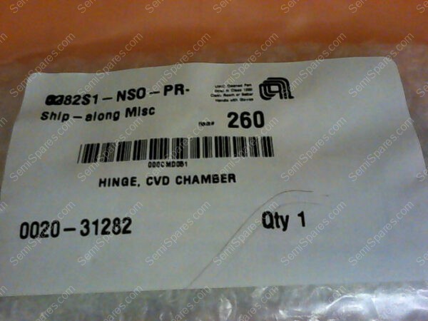 0020-31282 | HINGE, CVD CHAMBER 0020-31282 - Image 6