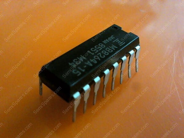 MB8264A-15 | 8X MB8264A-15 64K X 1-BIT NMOS DYNAMIC RAM (DRAM) IC FUJITSU 4164 FOR APPLE ZX - Image 4