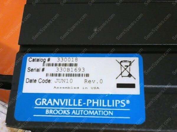 GP330 | IONIZATION GAUGE CONTROLLER GP330,S/N WT#9864-001, 4053230 - Image 4