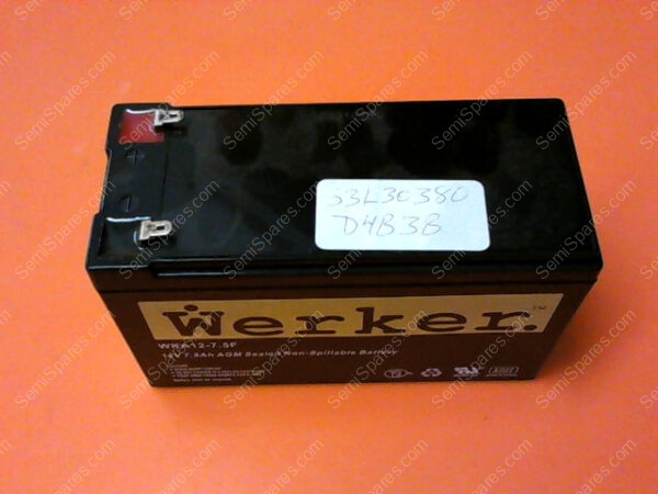WKA12-7.5F | WERKER WKA12-7.5F AGM SEALED NON-SPILLABLE BATTER - Image 5