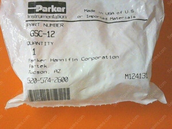 CF-1495-00 | CONNECTOR, PARGRIP, STRAIGHT, P/N GSC-12 - Image 2