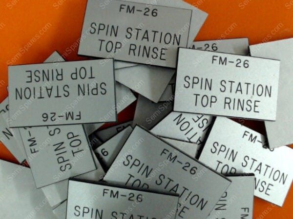 138-885081-010 | LABEL,  FM-26  SPIN  STA. TOP  RINS - Image 4