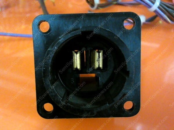 206036-2 | TE CONNECTIVITY PANEL MOUNT HOUSING, 3 POLE SOCKET, FOR USE WITH MALE CONTACTS - Image 3