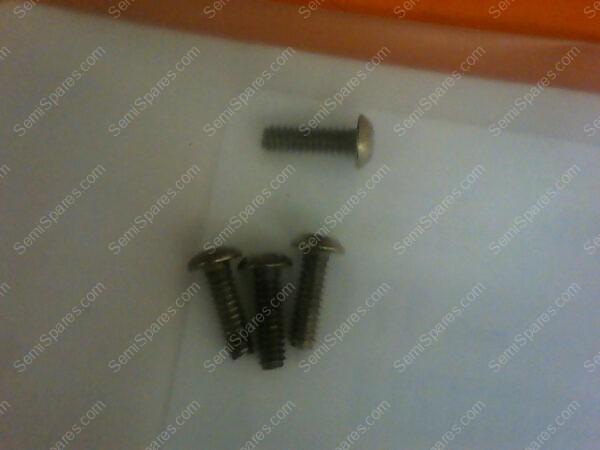 0015-09327 | SCREW MACH BTN HD 4-40 X 3/8 HEX SKT SST NI PLATED 0015-09327 (PKG OF 4) - Image 2