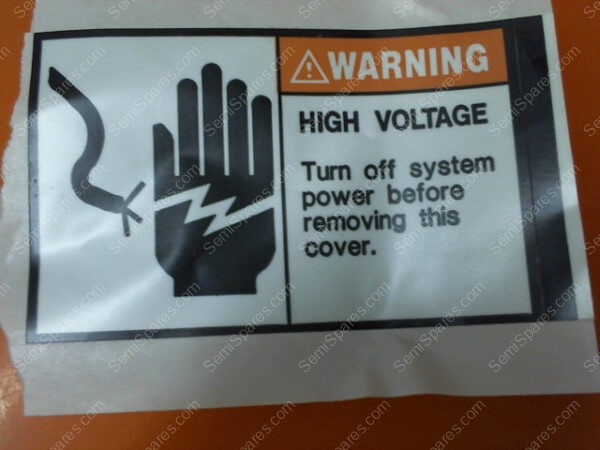 785-006894-001 | LABEL, DANGER, HIGH-VOLTAGE - Image 2
