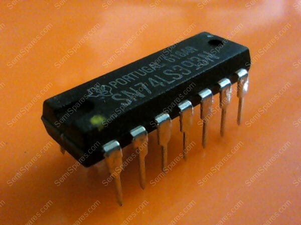 SN74LS393N | DECADE / BINARY COUNTER, LS FAMILY, 35 MHz, 4.75 V TO 5.25 V, DIP-14 - Image 4