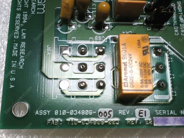810-034806-005 | ASSY,PCB,RF INTF RFG(NOT AE) - Image 4