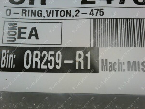 OR-2475-03 | O-RING, VITON 2-475 - Image 3