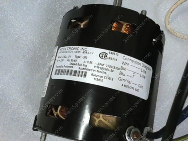FN-8213-00 | FAN, MOTOR, PN 950-005-53 - Image 2