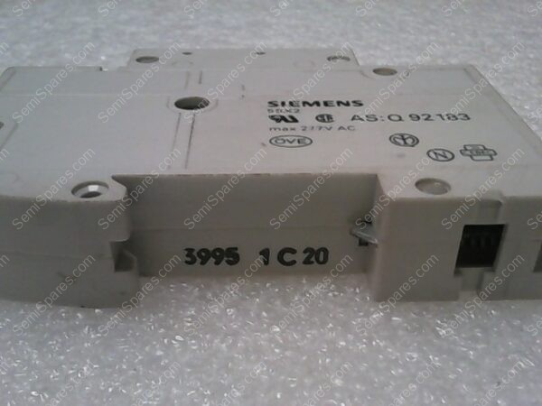 5SX21 | CIRCUIT BREAKER, 1 POLE C20, 230/400V - Image 4