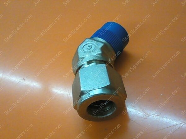 SL-5161-00 | SS-810-5-6, 45 MALE ELBOW, 1/2"TUBE,3/8M - Image 2