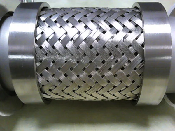 FLEXIBLE HOSE COUPLING | ISO KF-50 FLEXIBLE HIGH VACUUM HOSE COUPLING-BRAIDED;135MM LONG; 1-7/8"ID - Image 4