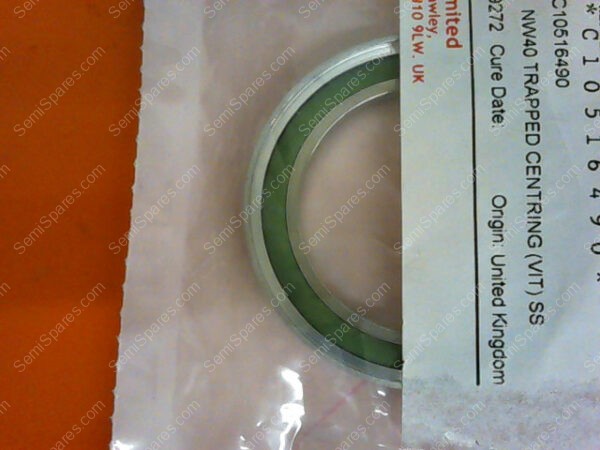 C10516490 | EDWARDS NW40 TRAPPED CENTRING (VIT) SS C10516490 - Image 2