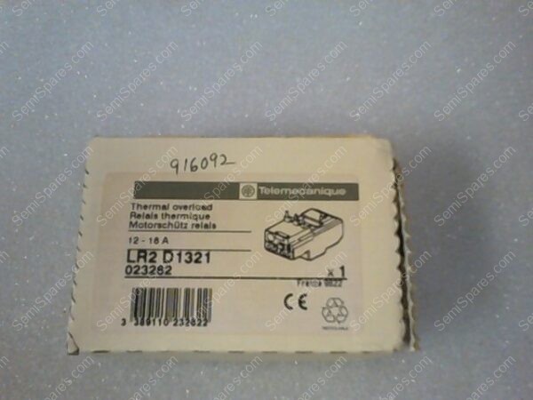 RY-1260-00 | RELAY, OVERLOAD, 7.7KW/12-18A, 916092, NOVEL - Image 2