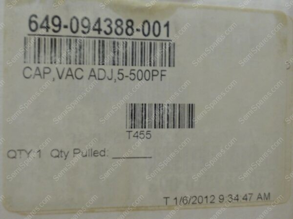 649-094388-011 | CAP,VAC ADJ,5-500PF - Image 9