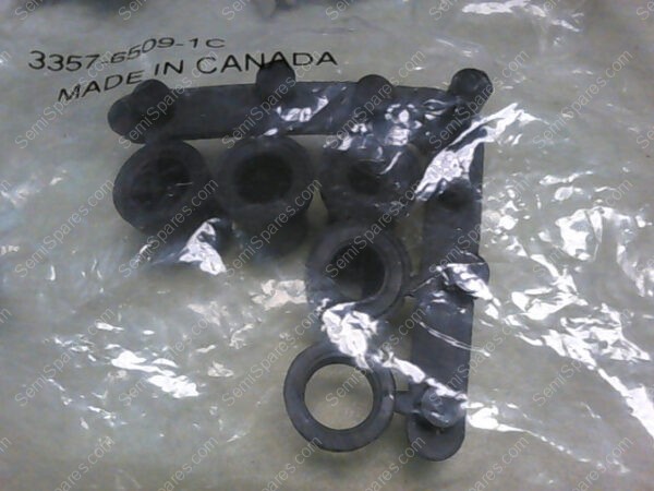 3357-6509-1C | 9 POS TWO PIECE BACKSHELL CONNECTOR SILVER 45DEG SHIELDED - Image 4